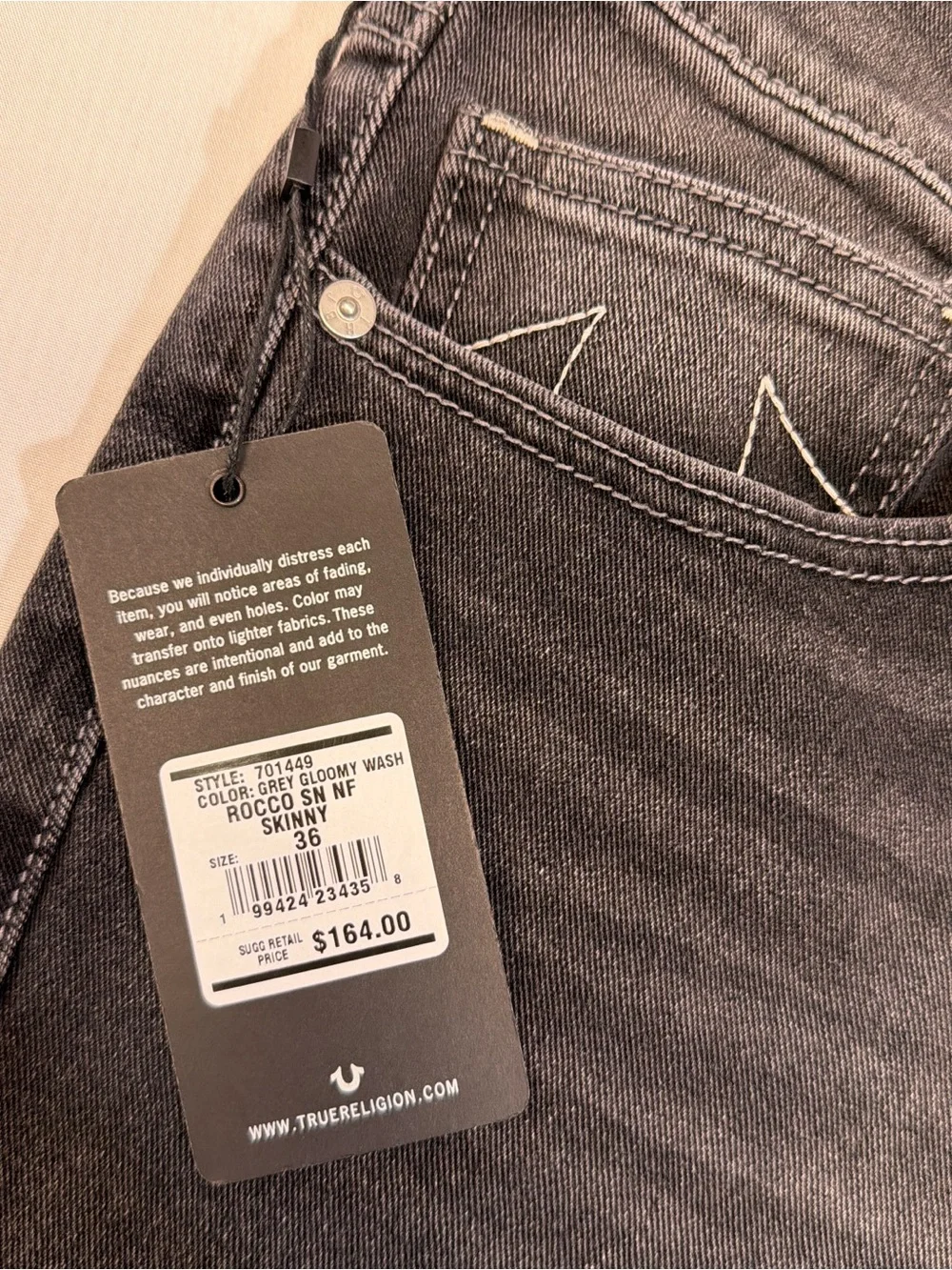 True Religion brand new